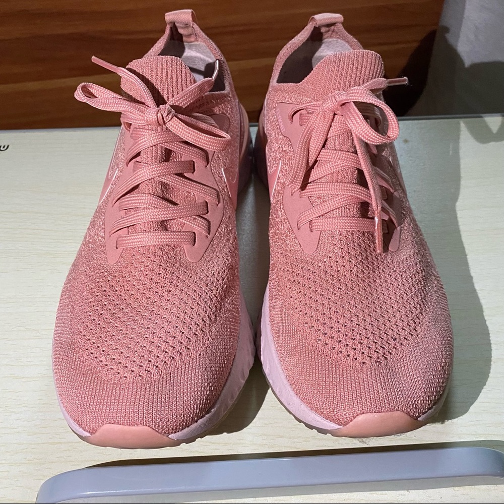 Nike Epic React Flyknit 1 Rose/Rust Pink VERY GOOD CONDITION